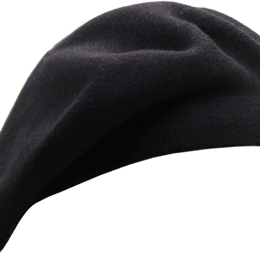 French Beret Hat,Reversible Solid Color Cashmere Beret Cap for Womens Girls Lady